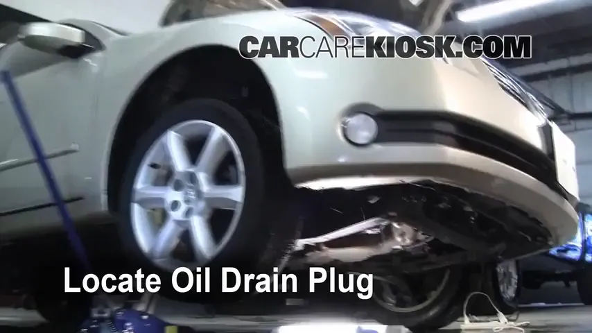 2004 Nissan Maxima SE 3.5L V6 Oil Change Oil and Oil Filter